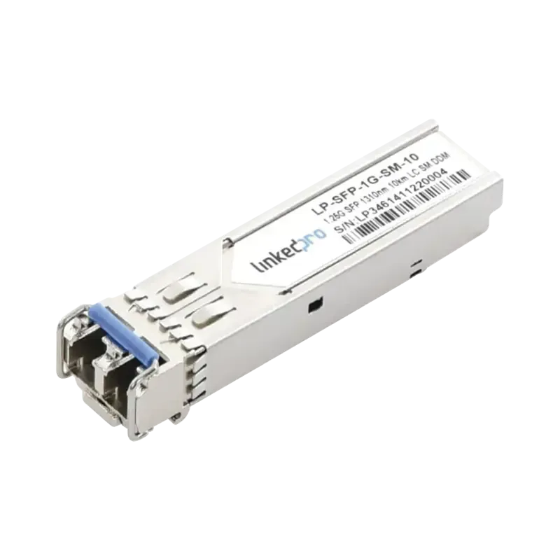 Transceptor Óptico SFP Mini-GbicMonomodo 1310 nm1. Transceptor Óptico SFP Mini-GbicMonomodo 1310 nm1.