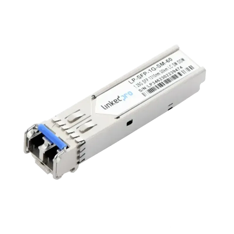 Transceptor Óptico SFP Mini-GbicMonomodo 1310 nm1. Transceptor Óptico SFP Mini-GbicMonomodo 1310 nm1.