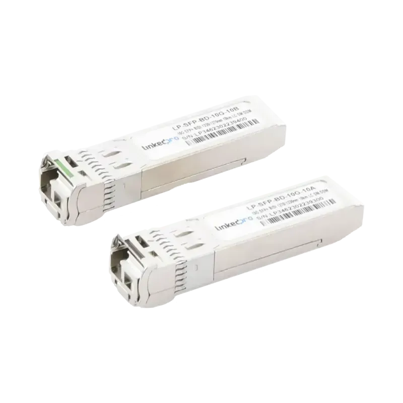 Transceptores Ópticos Bidireccionales SFP+ Mini-Gb Transceptores Ópticos Bidireccionales SFP+ Mini-Gb