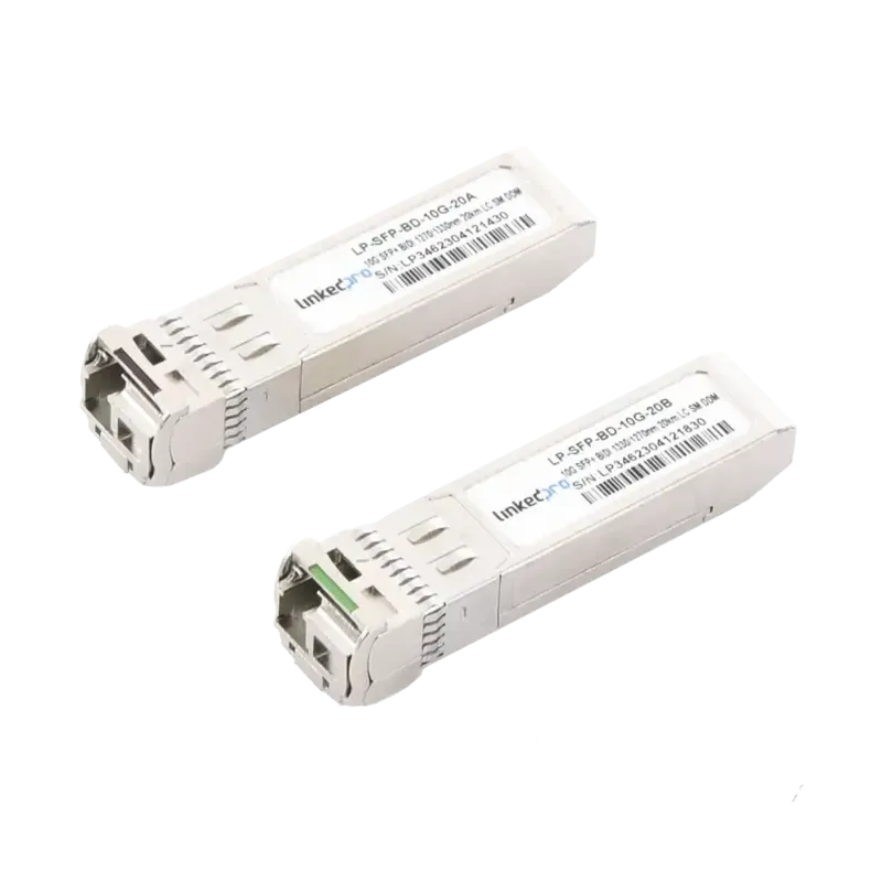 Transceptores Ópticos Bidireccionales SFP+ Mini-Gb Transceptores Ópticos Bidireccionales SFP+ Mini-Gb