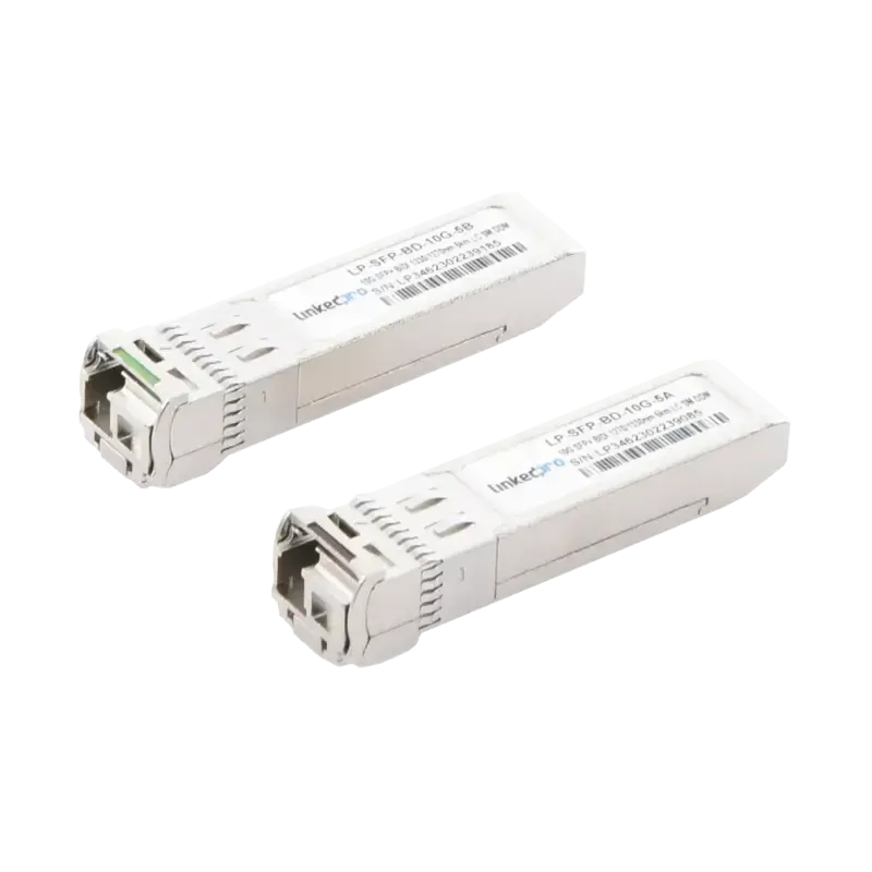 Transceptores Ópticos Bidireccionales SFP+ Mini-Gb Transceptores Ópticos Bidireccionales SFP+ Mini-Gb