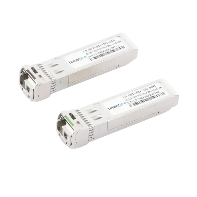 Transceptores Ópticos Bidireccionales SFP+ Mini-Gb Transceptores Ópticos Bidireccionales SFP+ Mini-Gb