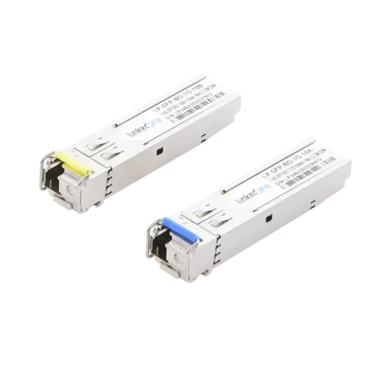 Transceptores Ópticos Bidireccionales SFP Mini-Gbi Transceptores Ópticos Bidireccionales SFP Mini-Gbi