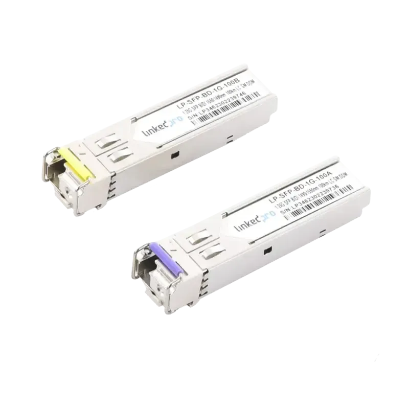 Transceptores Ópticos Bidireccionales SFP Mini-Gbi Transceptores Ópticos Bidireccionales SFP Mini-Gbi