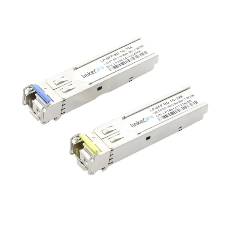 Transceptores Ópticos Bidireccionales SFP Mini-Gbi Transceptores Ópticos Bidireccionales SFP Mini-Gbi