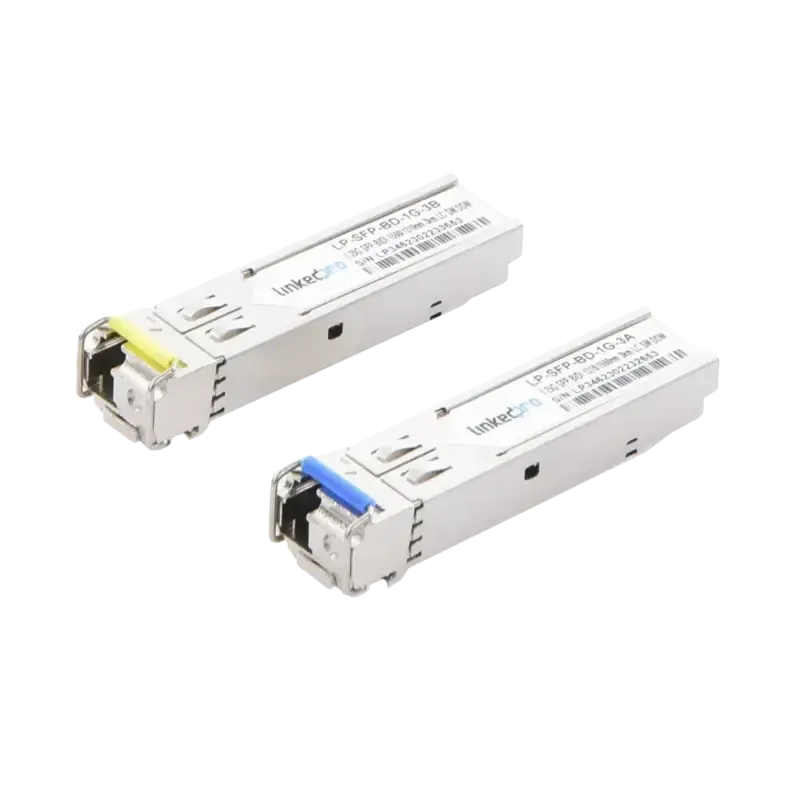 Transceptores Ópticos Bidireccionales SFP Mini-Gbi Transceptores Ópticos Bidireccionales SFP Mini-Gbi