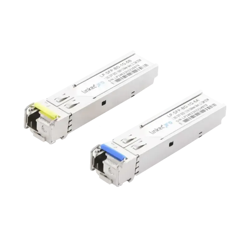 Transceptores Ópticos Bidireccionales SFP Mini-Gbi