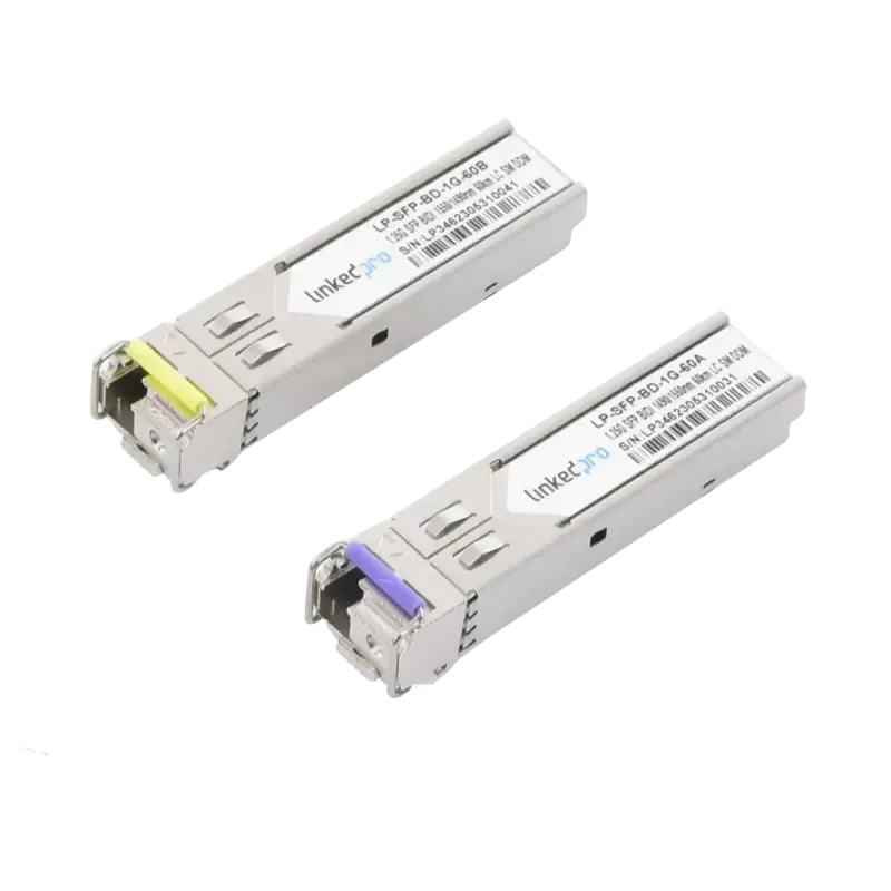 Transceptores Ópticos Bidireccionales SFP Mini-Gbi Transceptores Ópticos Bidireccionales SFP Mini-Gbi