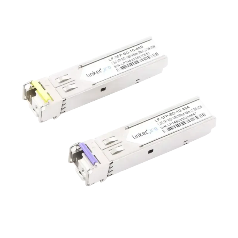 Transceptores Ópticos Bidireccionales SFP Mini-Gbi Transceptores Ópticos Bidireccionales SFP Mini-Gbi