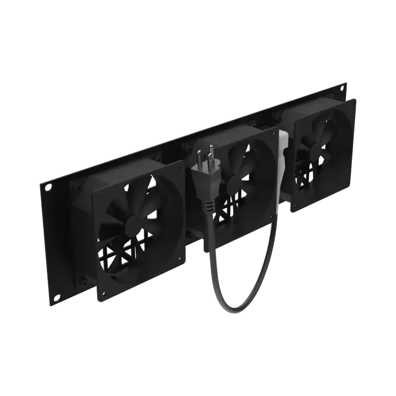 Kit de 3 Ventilador 110 Vca 12 x 12 cm con Clavija Kit de 3 Ventilador 110 Vca 12 x 12 cm con Clavija