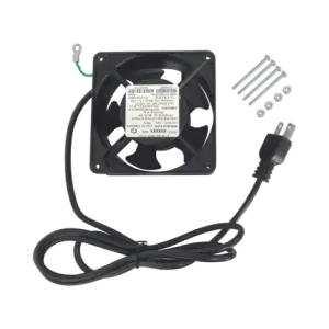 Ventilador 110 Vca de 12 x 12 cm con Cable y Clavi