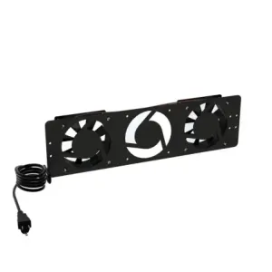 Kit de 2 Ventiladores 110 Vca 12 x 12 cm con Clavi