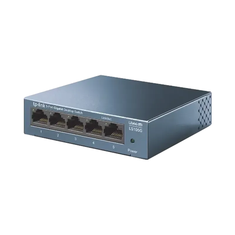 Switch de escritorio Gigabit de 5 puertos 10/100/1 Switch de escritorio Gigabit de 5 puertos 10/100/1