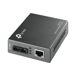 Convertidor Fibra Óptica Monomodo 1 Puerto RJ45 10