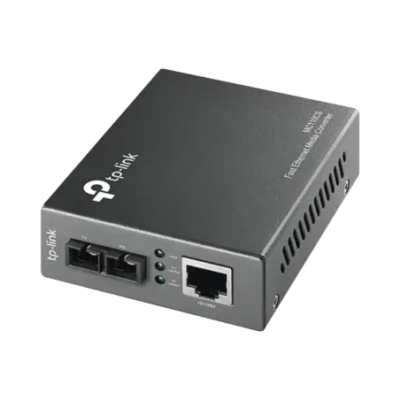 Convertidor Fibra Óptica Monomodo 1 Puerto RJ45 10