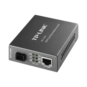 Convertidor Fibra Óptica WDM Monomodo1 puerto RJ45