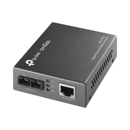 Convertidor Fibra Óptica Monomodo1 Puerto RJ45 10/
