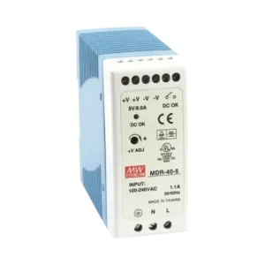 Fuente de poder Industrial Riel Din 5Vcc, 40W