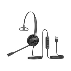 Diadema monoaural con tecnología antishock pa