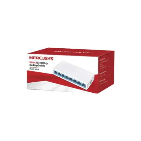 Switch NO AdministrablePara escritorio8 puertos 10