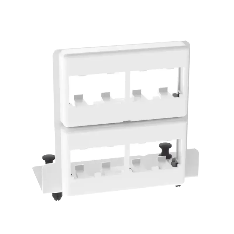 Patch Panel de 8 Puertos Mini-Com, Para Uso con Ga Patch Panel de 8 Puertos Mini-Com, Para Uso con Ga
