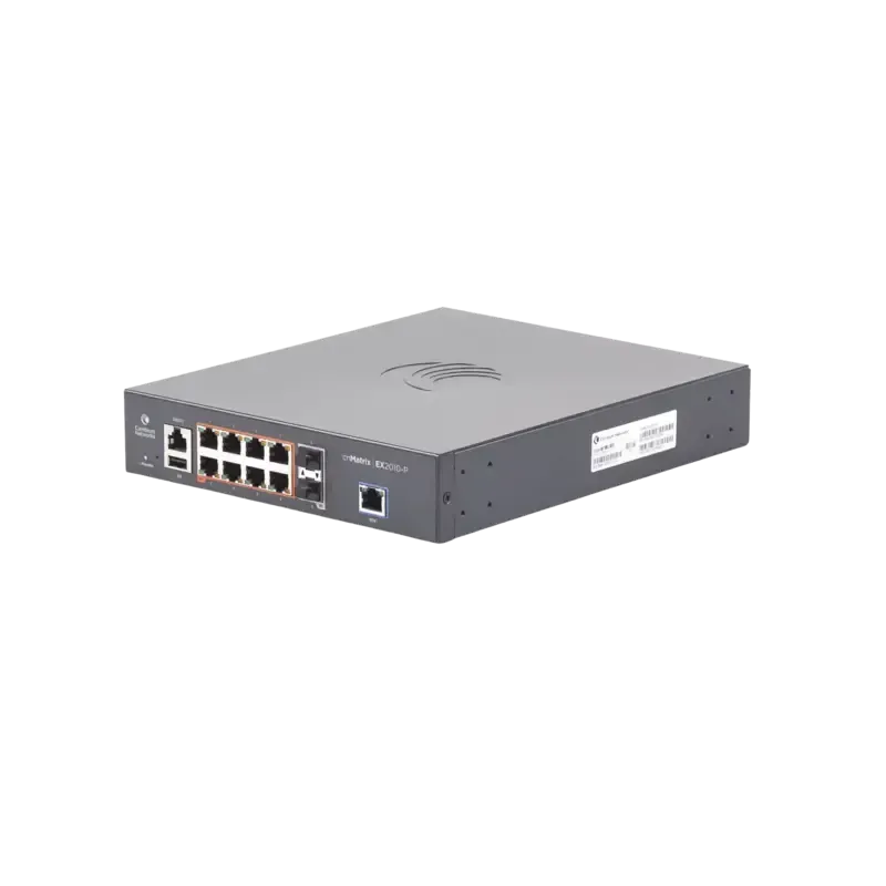 Switch cnMatrix EX2010-P capa 3 de 10 puertos8 PoE Switch cnMatrix EX2010-P capa 3 de 10 puertos8 PoE