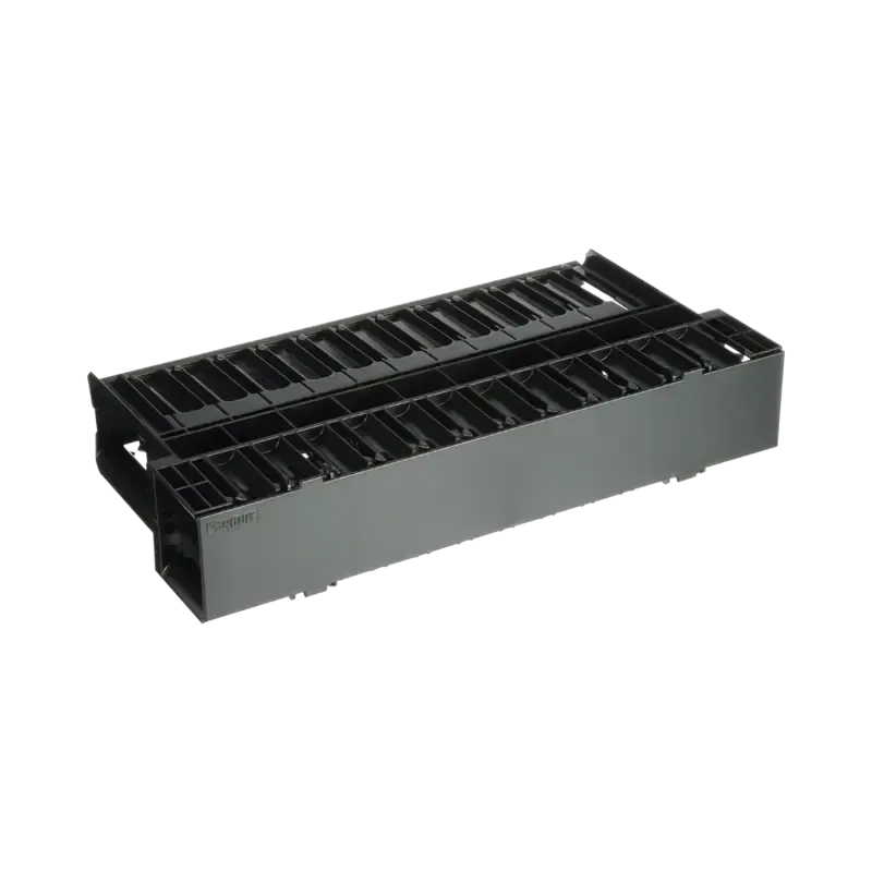 Organizador de Cables Horizontal NetManager, Doble Organizador de Cables Horizontal NetManager, Doble