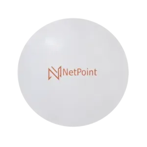 Antena de parabola profunda, blindada, con supresi