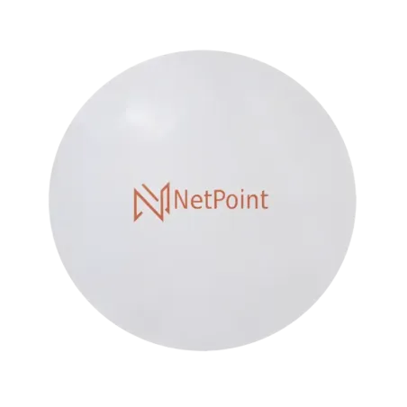 Antena de parabola profunda, blindada, con supresi