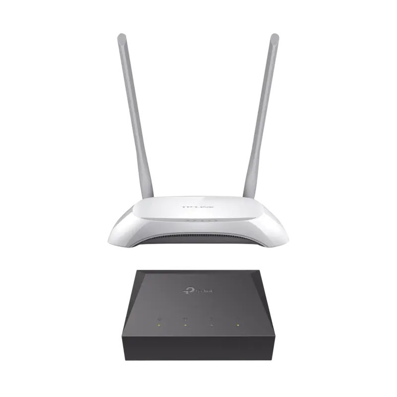 Kit de ONU Gigabit XZ000G3 con Router Inalámb Kit de ONU Gigabit XZ000G3 con Router Inalámb