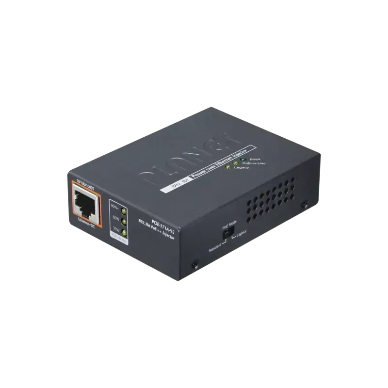 Inyector PoE 802.3af/at/bt , Hasta 95 Watts, Puert