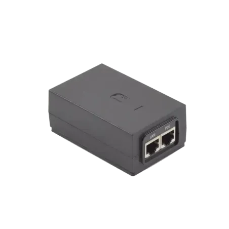 Adaptador PoE Ubiquiti de 24 VDC, 1.0 A Puerto Fas