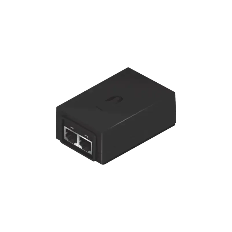 Adaptador PoE Ubiquiti de 24 VDC, 1.0 A con puerto Adaptador PoE Ubiquiti de 24 VDC, 1.0 A con puerto