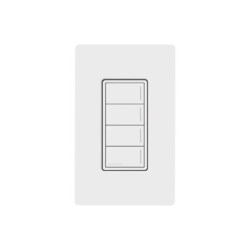 RadioRa3 Botonera Sunnata Blanco 3 escenas y 2 bot