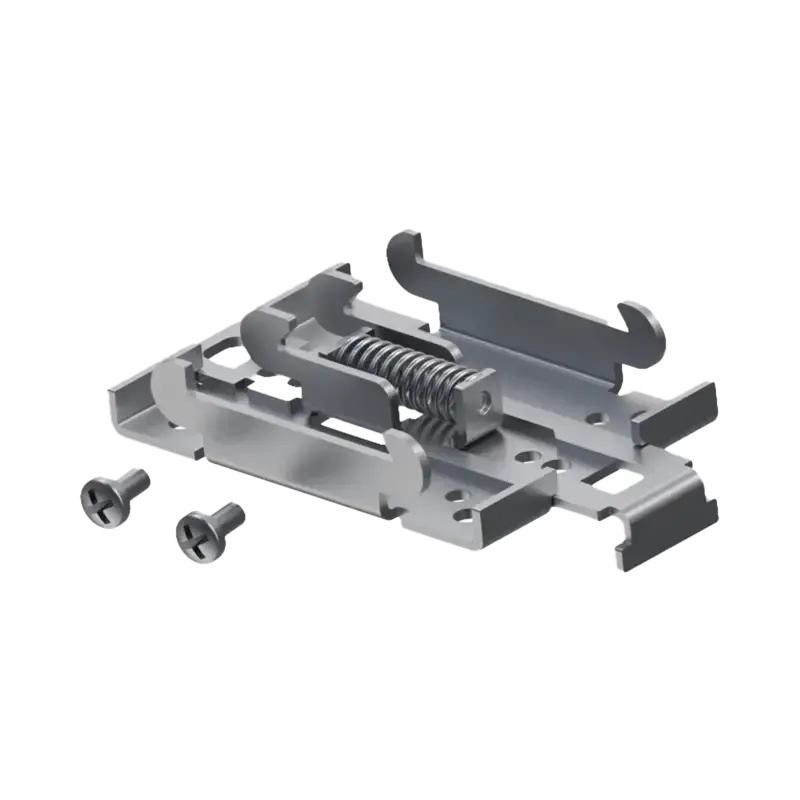 Montaje riel DIN para equipos RUT de Teltonika Montaje riel DIN para equipos RUT de Teltonika