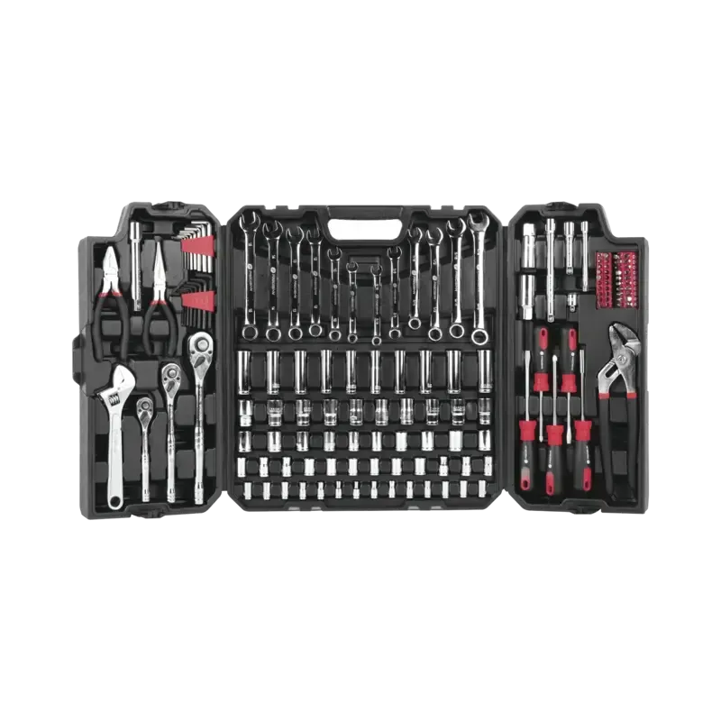 Juego de Herramientas con 144 piezas totales. Pulg Juego de Herramientas con 144 piezas totales. Pulg