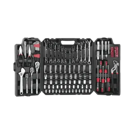 Juego de Herramientas con 144 piezas totales. Pulg