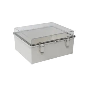 Gabinete Plástico ABS, Puerta Transparente, Uso en