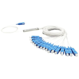 Splitter Divisor Óptico tipo PLC, de 1x16, co