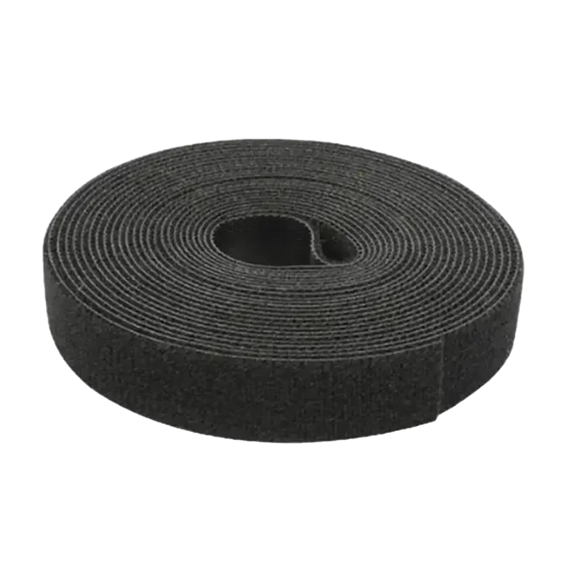 Cinta de Contacto Autoadherente Color Negro1.6 cm Cinta de Contacto Autoadherente Color Negro1.6 cm