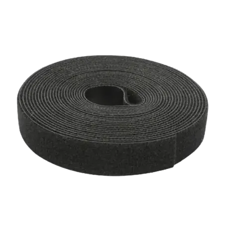 Cinta de Contacto Autoadherente Color Negro1.6 cm