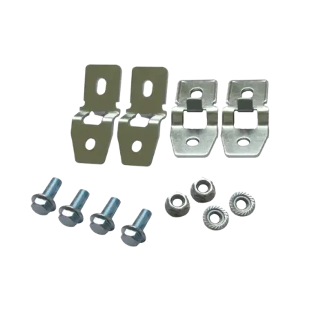 Juego de 4 Pestañas Metálicas para Fijación a Pare