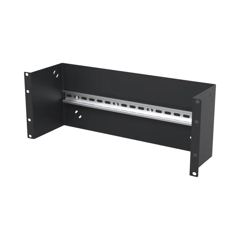 Riel de 35 mm con Soporte para Rack de 19in 4 Riel de 35 mm con Soporte para Rack de 19in 4