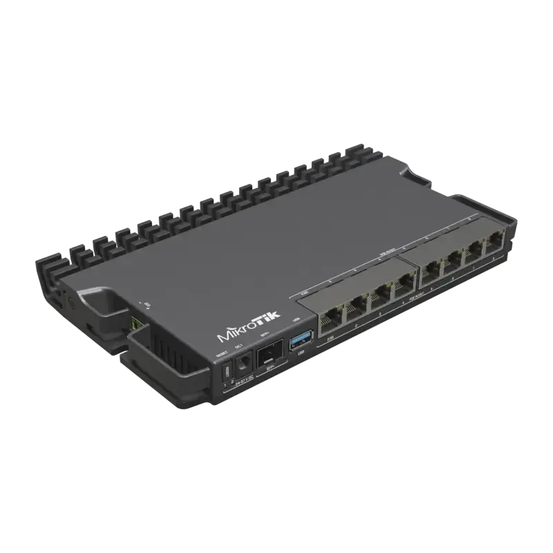 RB5009UPr+S+IN 8 puertos PoE in/out, 1 SFP+, Solo RB5009UPr+S+IN 8 puertos PoE in/out, 1 SFP+, Solo