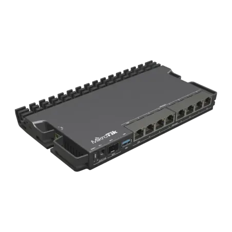RB5009UPr+S+IN 8 puertos PoE in/out, 1 SFP+, Solo