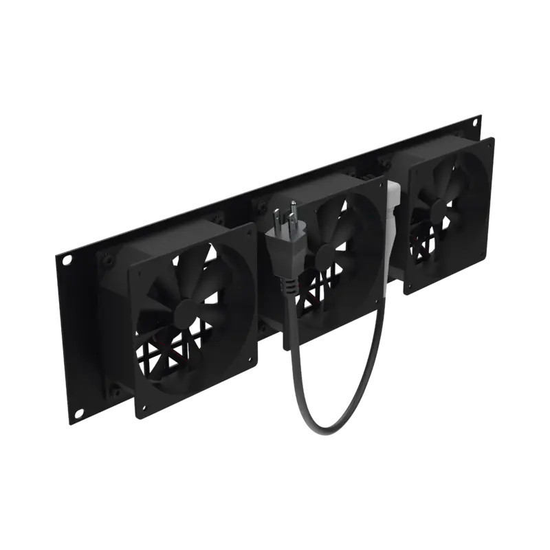 Kit de 3 Ventilador 110 Vca 12 x 12 cm con Cl