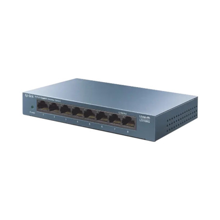 Switch de escritorio Gigabit de 8 puertos 10-