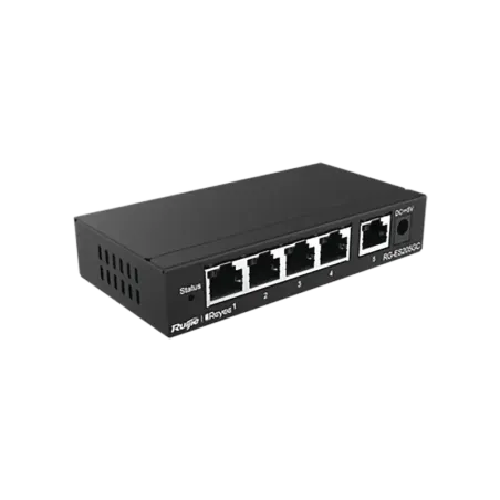 Switch Administrable con 5 puertos Gigabit, gestió