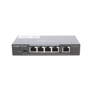 Switch Administrable PoE con 5 puertos Gigabit, 4
