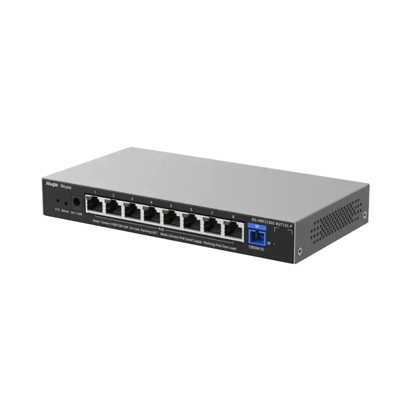 e-Lighten ONUSwitch PoE+ Hibrido, Capa 2 con un Pu e-Lighten ONUSwitch PoE+ Hibrido, Capa 2 con un Pu